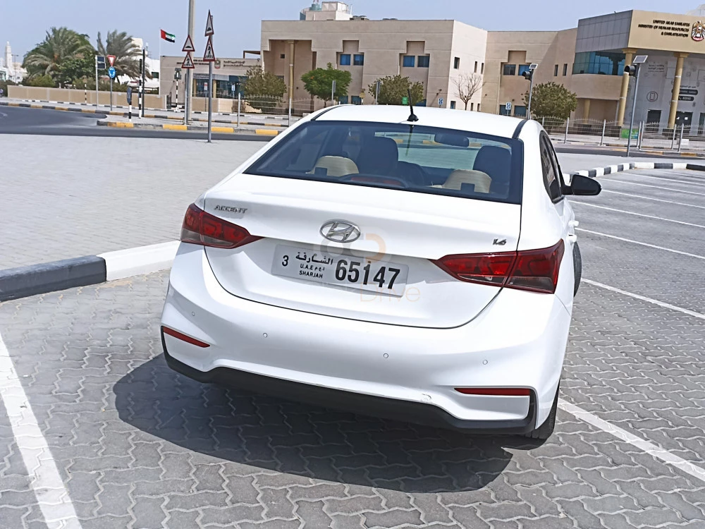 wit Hyundai Accent 2020 for rent in Sharjah 3